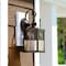 Vaxcel Yellowstone 1 Light Bronze Rustic Moose Tree Outdoor Wall Lantern Clear Glass OW24963BBZ - alternate 3